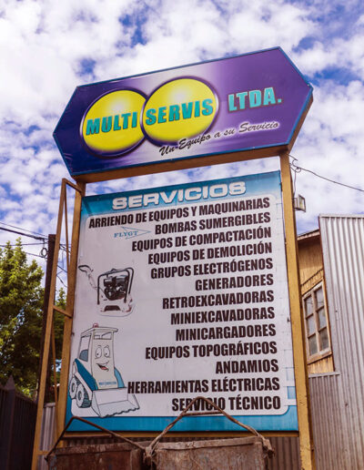 Multiservis - Arriendo de Maquinaria